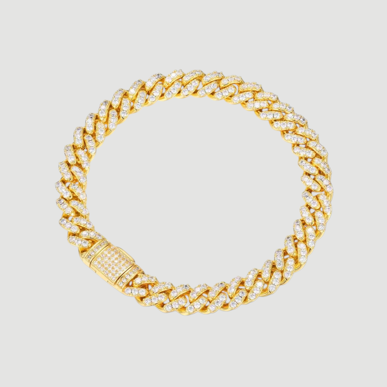 Moissanite Cuban Bracelet