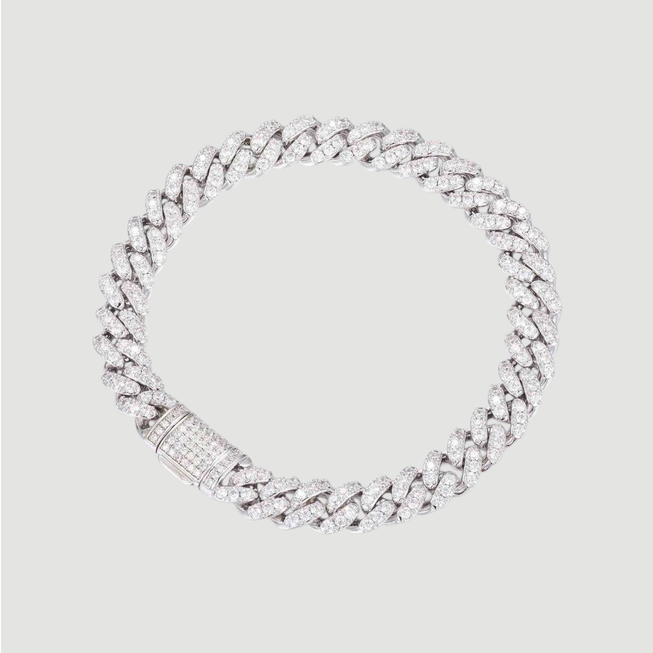 Moissanite Cuban Bracelet